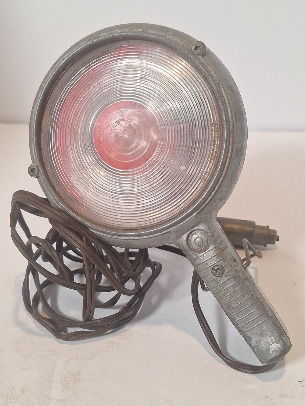 Stratolite 12V Automotive Handheld Spot/Trouble Light 1940s–early 1950s- Works!